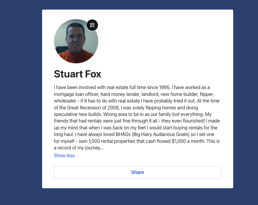 Fox Financial LLC Facebook Sponsored Ad — EARN UP TO 18% FIXED ANNUAL INTEREST RETURNS