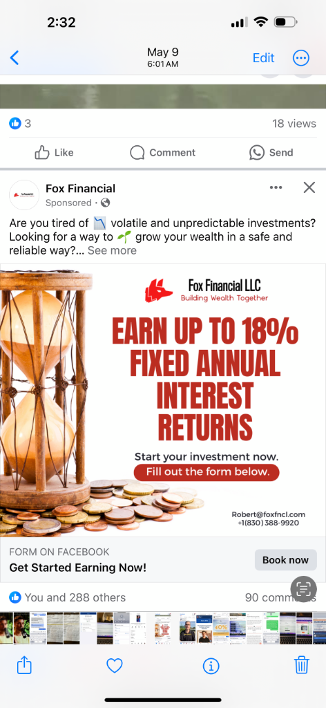 Stuart Fox LinkedIn profile — real estate since 1995